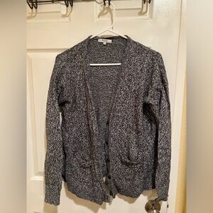 Madewell Gray Knit Cardigan
